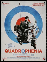 7t0343 QUADROPHENIA French 16x21 R2013 cool completely different rock & roll art image!