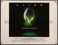 7t0374 ALIEN 1/2sh 1979 Ridley Scott outer space sci-fi monster classic, cool egg image