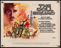 7t0398 DOLL SQUAD 1/2sh 1973 Ted V. Mikels directed, lady assassins w/orders to Seduce and Destroy!