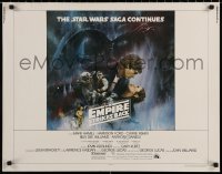 7t0400 EMPIRE STRIKES BACK int'l 1/2sh 1980 classic Gone With The Wind style art by Kastel!