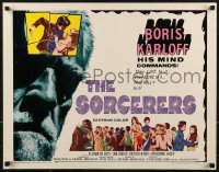 7t0470 SORCERERS 1/2sh 1967 Boris Karloff turns them on & off to live, love, die or KILL!