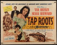 7t0476 TAP ROOTS style B 1/2sh 1948 Susan Hayward, Van Heflin & Native American Boris Karloff!