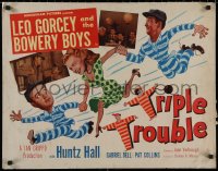 7t0486 TRIPLE TROUBLE 1/2sh 1950 Leo Gorcey and the Bowery Boys in prison!