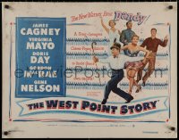 7t0494 WEST POINT STORY 1/2sh 1950 dancing military cadet James Cagney, Virginia Mayo, Doris Day