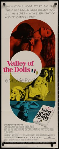 7t0653 VALLEY OF THE DOLLS insert 1967 sexy Sharon Tate, from Jacqueline Susann's erotic novel!