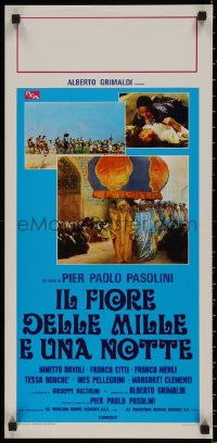 7t0858 ARABIAN NIGHTS Italian locandina 1974 Pier Paolo Pasolini's Il Fiore delle Mille e una Notte!