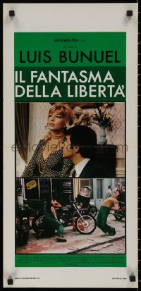 7t1041 PHANTOM OF LIBERTE Italian locandina R1970s Luis Bunuel, Jean-Claude Brialy, Monica Vitti!