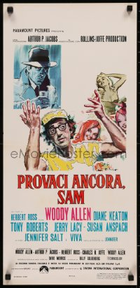 7t1047 PLAY IT AGAIN, SAM Italian locandina R1970s Woody Allen, Diane Keaton, Jerry Lacy as Bogart!