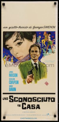 7t1082 STRANGER IN THE HOUSE Italian locandina 1968 James Mason, Geraldine Chaplin, different!