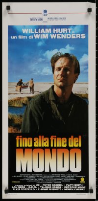7t1111 UNTIL THE END OF THE WORLD Italian locandina 1991 Wim Wenders, William Hurt, Dommartin!