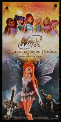 7t1125 WINX CLUB: THE SECRET OF THE LOST KINGDOM Italian locandina 2007 cute fairy fantasy image!
