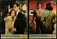 7t0833 ALL THE FINE YOUNG CANNIBALS 9 Italian 19x27 pbusta 1960 Robert Wagner, sexy Natalie Wood!