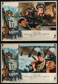 7t0709 FORCE 10 FROM NAVARONE group of 10 Italian 19x26 pbustas 1978 Shaw, Ford!