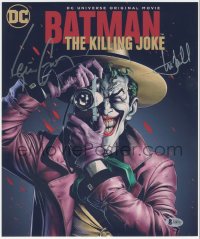 7w0788 BATMAN: THE KILLING JOKE signed color 11x14 REPRO photo 2016 by Mark Hamill AND Kevin Conroy!