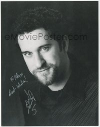 7w0198 DUSTIN DIAMOND signed deluxe 11x14 publicity still 2000s he was Screech in Saved by the Bell!