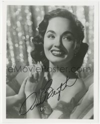 7w0837 ANN BLYTH signed 8x10 REPRO still 1980s great smiling portrait of the beautiful actress!
