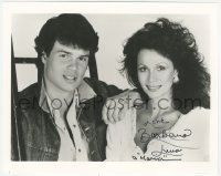 7w0522 BARBARA LUNA signed 8x10 publicity still 1980s with One Life to Live co-star John Loprieno!