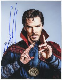 7w0850 BENEDICT CUMBERBATCH signed color 8x10 REPRO still 2010s close up as Marvel's Doctor Strange!