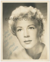 7w0352 BETTY HUTTON signed deluxe 8x10 still 1950 head & shoulders portrait of the pretty actress!