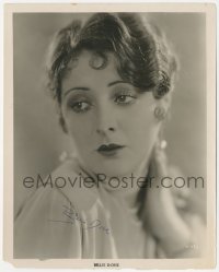 7w0354 BILLIE DOVE signed 8x10 still 1920s head & shoulders portrait of the beautiful actress!