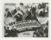 7w0861 BRUCE BENNETT signed 8x10 REPRO still 1980s cool poster image from New Adventures of Tarzan!