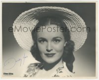 7w0539 DOROTHY HART signed deluxe 8x10 publicity still 1945 she played Jane in Tarzan's Savage Fury!
