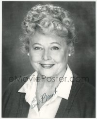 7w0541 EVE BRENT signed 8x10 publicity still 1990s head & shoulders portrait later in her career!