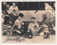 7w0929 HARRY LUMLEY signed 8x10 REPRO still 1980s the Toronto Maple Leafs NHL hockey goalie!