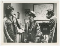 7w0394 HUME CRONYN signed TV 7x9.25 still R1978 with Warren Beatty & Robert Lieg in The Parallax View