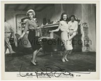 7w0395 INGRID PITT signed 8.25x10 still 1967 dancing with another woman in Sound of Horror!