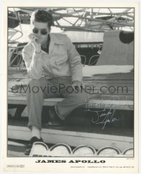 7w0546 JAMES APOLLO signed color 8x10 music publicity still 2000s portrait of the singer/producer!