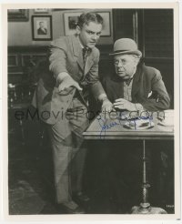 7w0938 JAMES CAGNEY signed 8x10 REPRO still 1980s close up with S.Z. Sakall in Yankee Doodle Dandy!