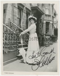 7w0952 JOAN COLLINS signed 8x10 REPRO still 1980s portrait from The Girl in the Red Velvet Swing!