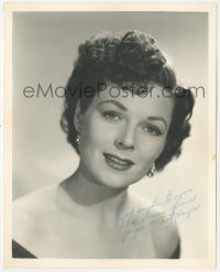 7w0418 JOYCE MACKENZIE signed deluxe 8x10 still 1950 head & shoulders portrait of the pretty actress!