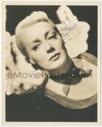 7w0425 JUNE HAVOC signed deluxe 8x10 still 1951 head & shoulders portrait from Affairs of State!