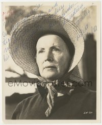 7w0444 LILIA SKALA signed 8.25x10 still 1963 head & shoulders close up in Lilies of the Field!