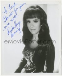 7w0990 LINDA HENNING signed 8x10 REPRO still 1969 great waist-high portrait of the pretty actress!