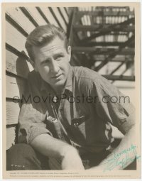 7w0445 LLOYD BRIDGES signed 8x10.25 still 1951 close up on stairs from The Whistle at Eaton Falls!