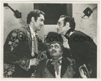 7w0450 MARK OF ZORRO signed 8x10 still 1940 by BOTH Tyrone Power AND Basil Rathbone!