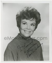 7w1015 NANETTE FABRAY signed 8x10 REPRO still 1980s head & shoulders portrait of the musical actress!