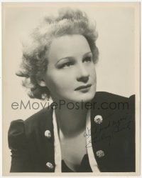 7w0489 SHIRLEY BOOTH signed deluxe stage play 8x10 still 1952 when she was in The Time of the Cuckoo!