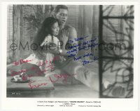 7w1046 SOUTH PACIFIC signed 8x10 REPRO still 1980s by BOTH France Nuyen AND John Kerr!