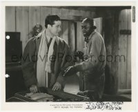 7w0495 STEPIN FETCHIT signed 8.25x10 still 1936 close up with Don Ameche in Fifty Roads to Town!