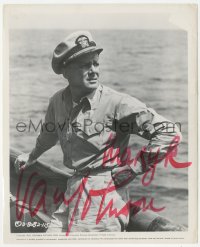 7w0507 VAN JOHNSON signed 8.25x10 still 1953 great close up in uniform from The Caine Mutiny!