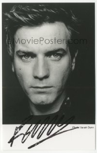7w0578 EWAN MCGREGOR signed 4x6 publicity photo 2000s portrait of the leading man by Sarah Dunn!