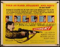 7w0293 ATTACK signed style B 1/2sh 1956 by Eddie Albert, directed by Robert Aldrich!