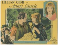 7w0086 ANNIE LAURIE signed LC 1927 by Lillian Gish, who's romanced by her enemy Norman Kerry!