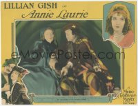 7w0087 ANNIE LAURIE signed LC 1927 by Lillian Gish, who's warning Creighton Hale about danger ahead!