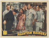 7w0129 PHANTOM RAIDERS signed LC 1940 by Walter Pidgeon, who's being forced to leave!