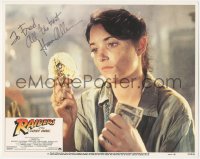 7w0131 RAIDERS OF THE LOST ARK signed LC #8 1981 by Karen Allen, who has key to treasure & money!